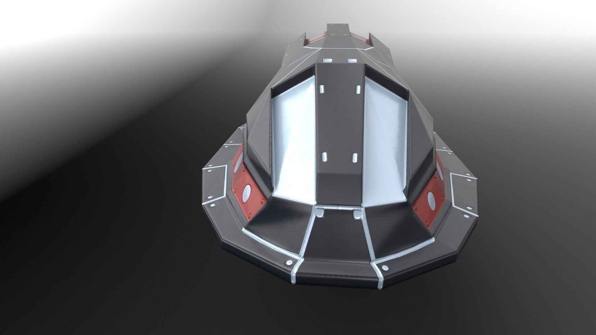 Universal ship-1-pak-1 Low-poly 3D model_9