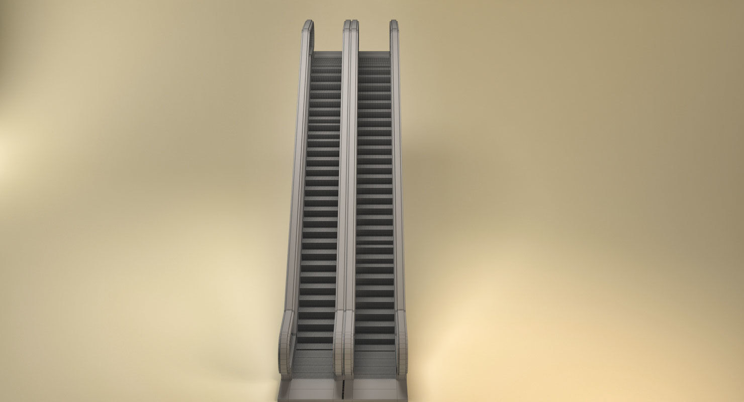 Flexible Escalator 3D model_5