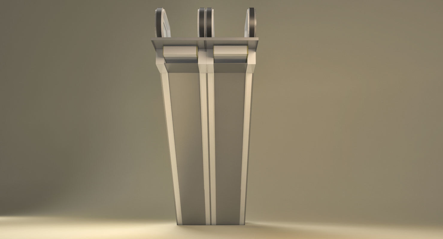 Flexible Escalator 3D model_7