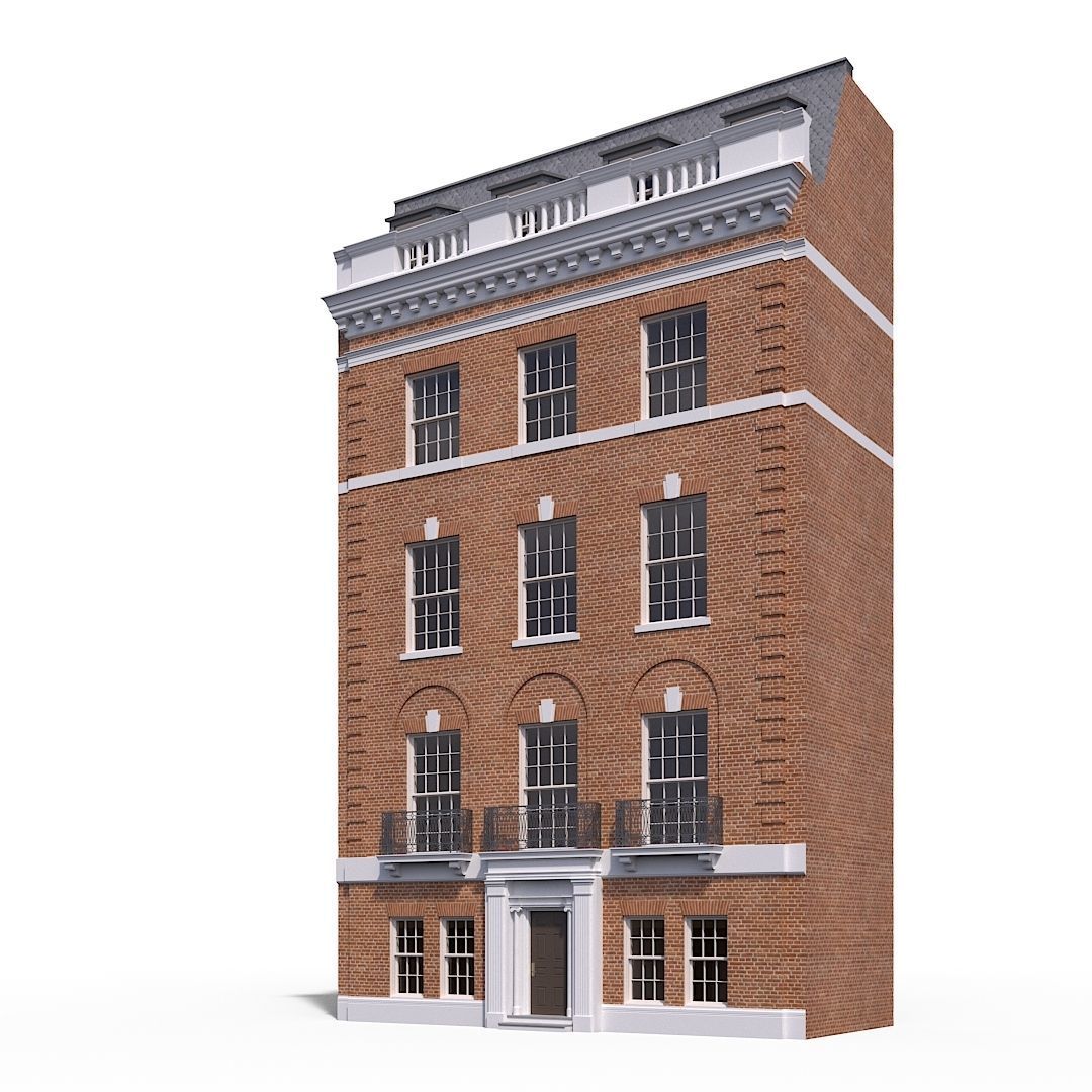 Manhattan building 3D model_1