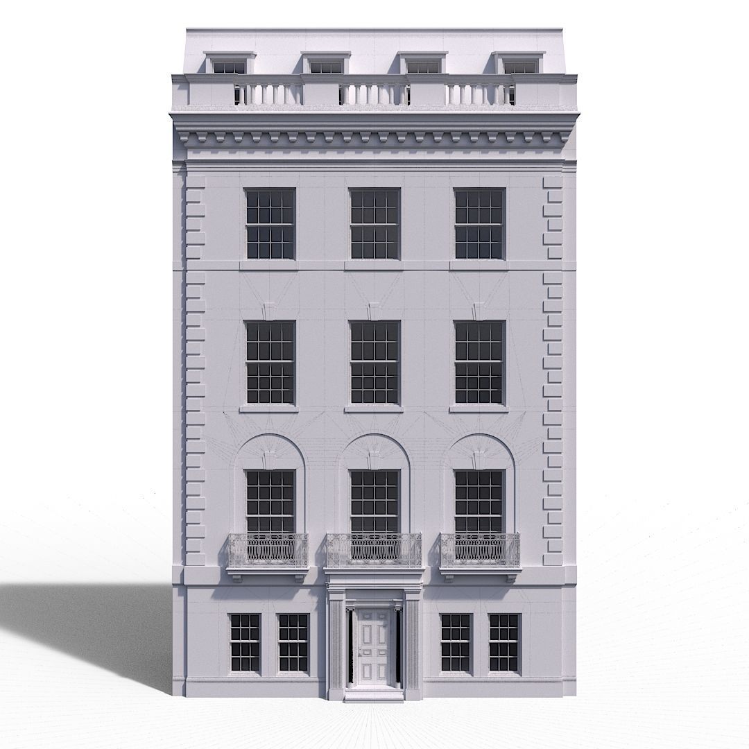Manhattan building 3D model_8