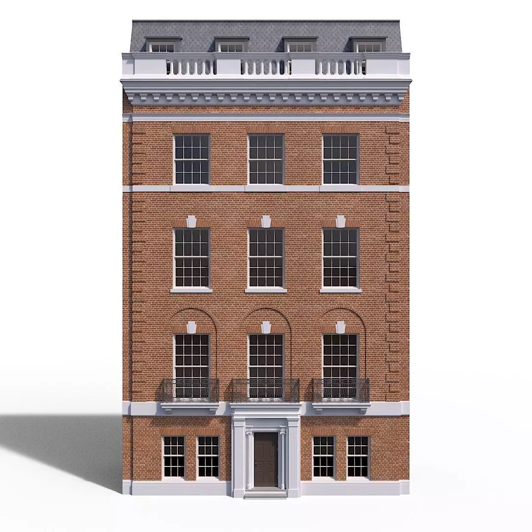 Manhattan building 3D model_0