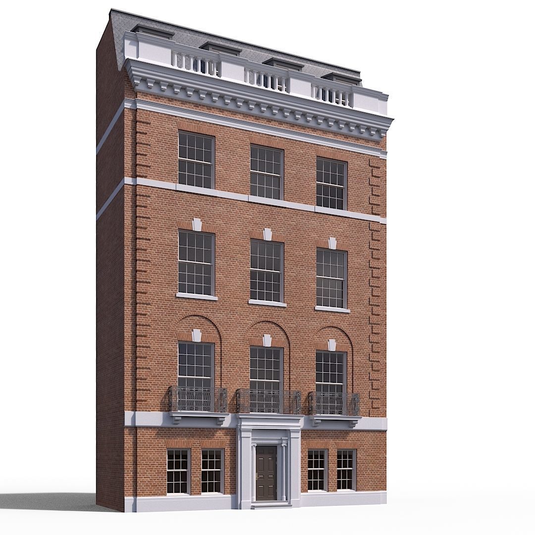 Manhattan building 3D model_2