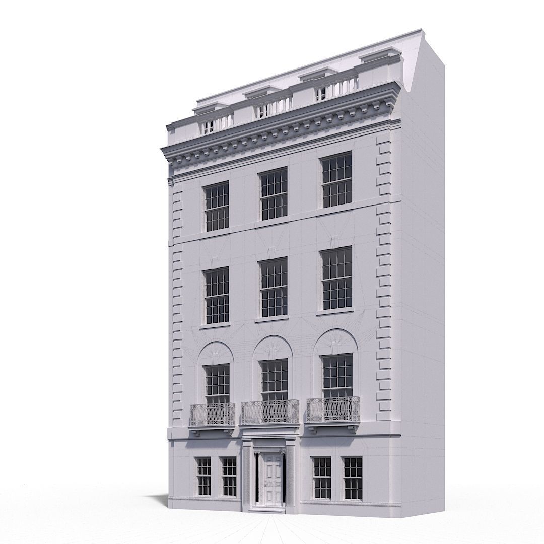 Manhattan building 3D model_9