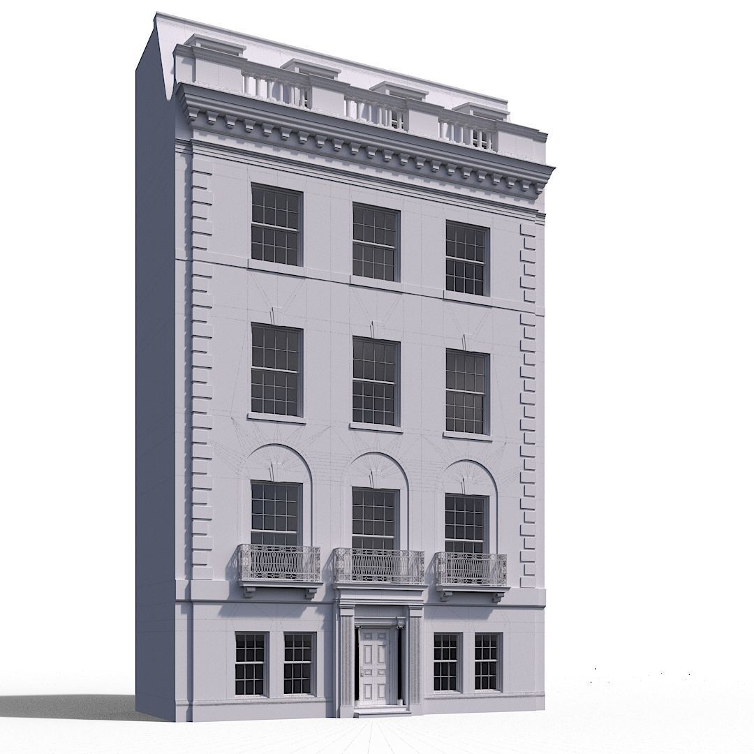 Manhattan building 3D model_10