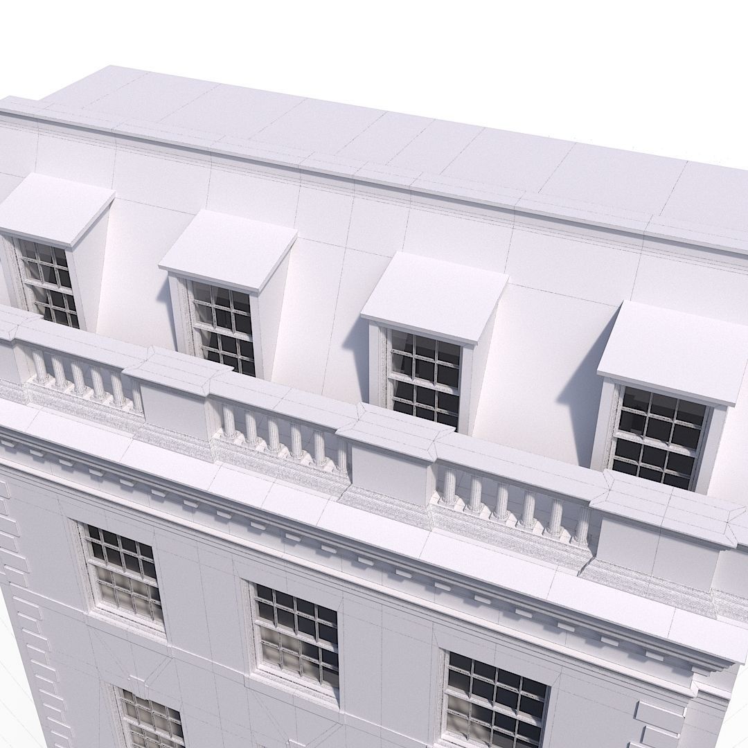 Manhattan building 3D model_15