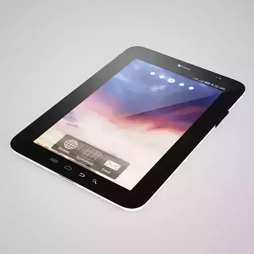 CGAxis Tablet 3D model