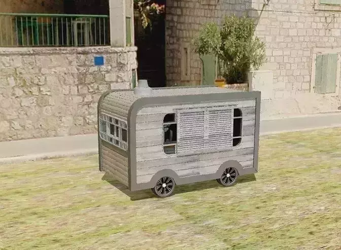 food truck 3D model