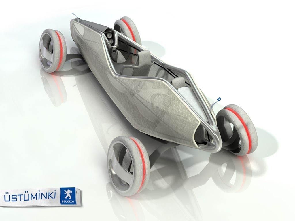 Peugeot Concept Car contest 3 original model 3D model_2