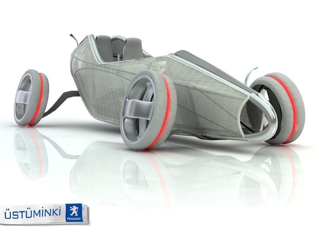 Peugeot Concept Car contest 3 original model 3D model_3