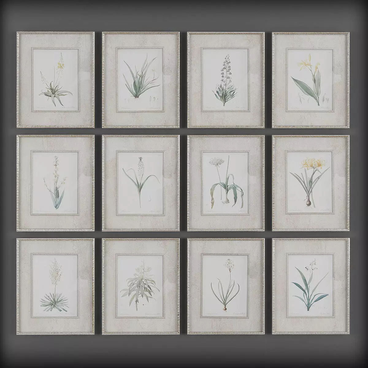 Picture Frames Low-poly 3D model_0