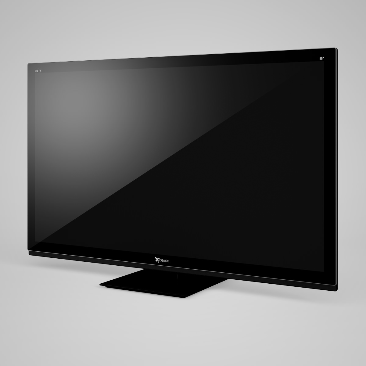 CGAxis TV 04 3D model_2