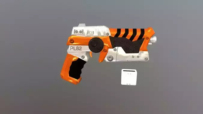 Phazer Light 82 Low-poly 3D model