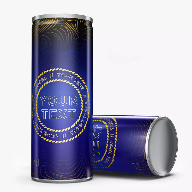 beverage can 3D model_0