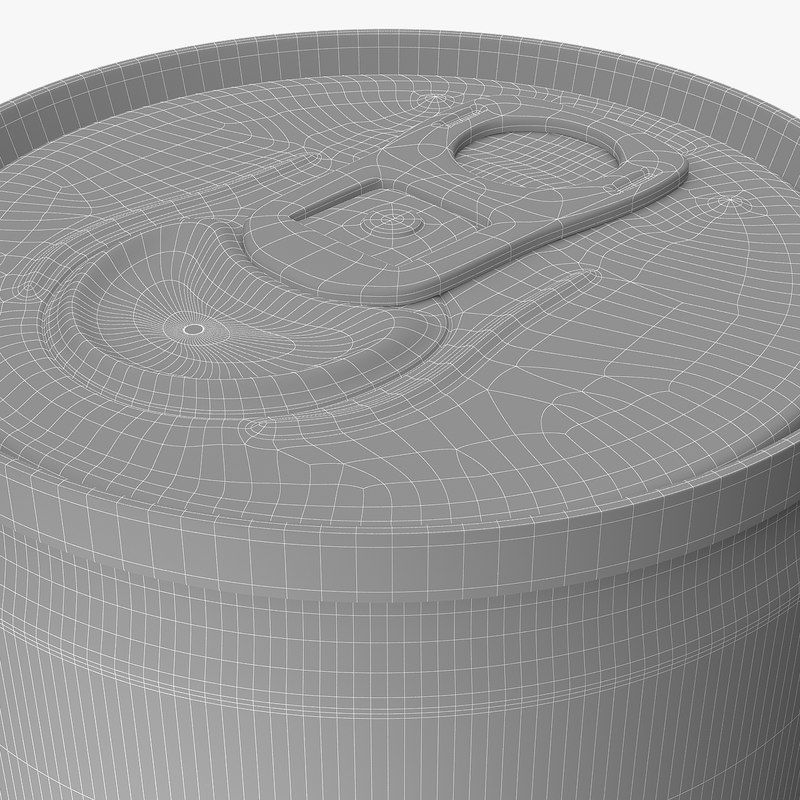 beverage can 3D model_5