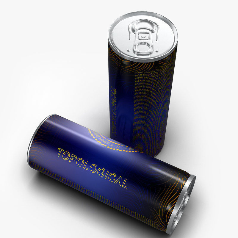 beverage can 3D model_2