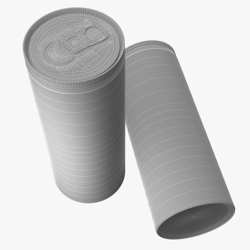 beverage can 3D model_4