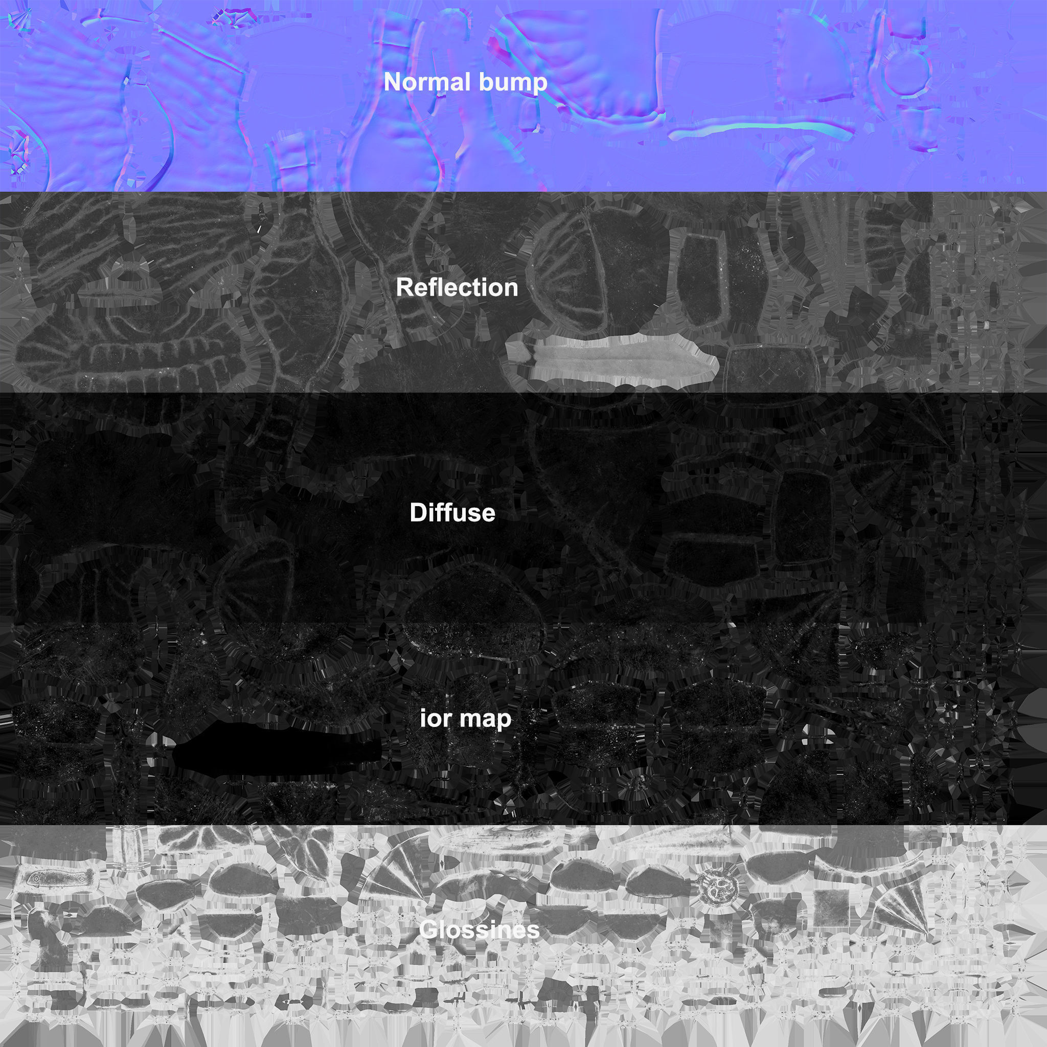 Orc warrior Low-poly 3D model_21