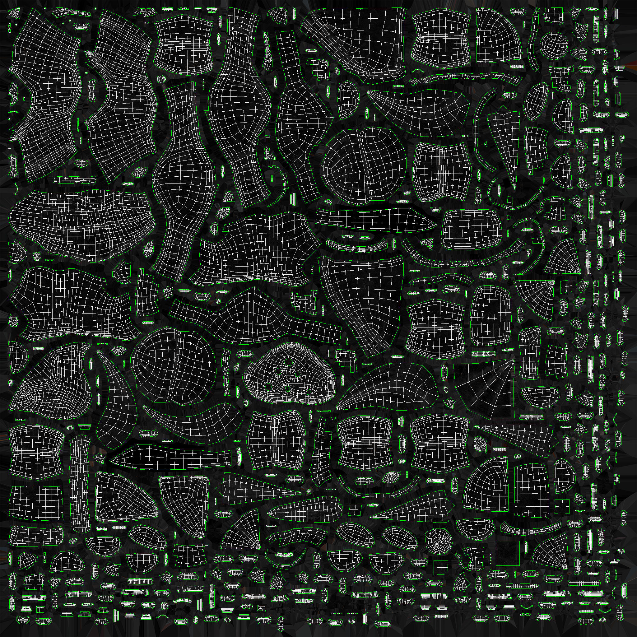 Orc warrior Low-poly 3D model_17