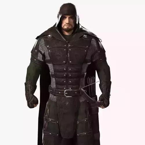 Archer Warrior Rigged