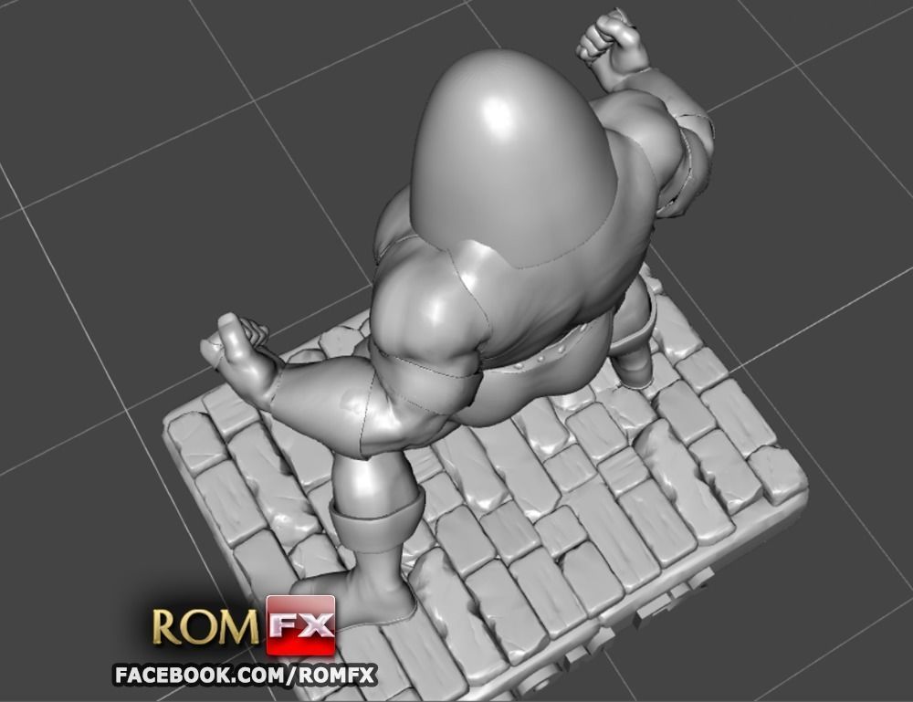 Unstoppable Colossus - Might Action Figure 3D print model_10