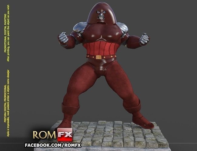 Unstoppable Colossus - Might Action Figure 3D print model