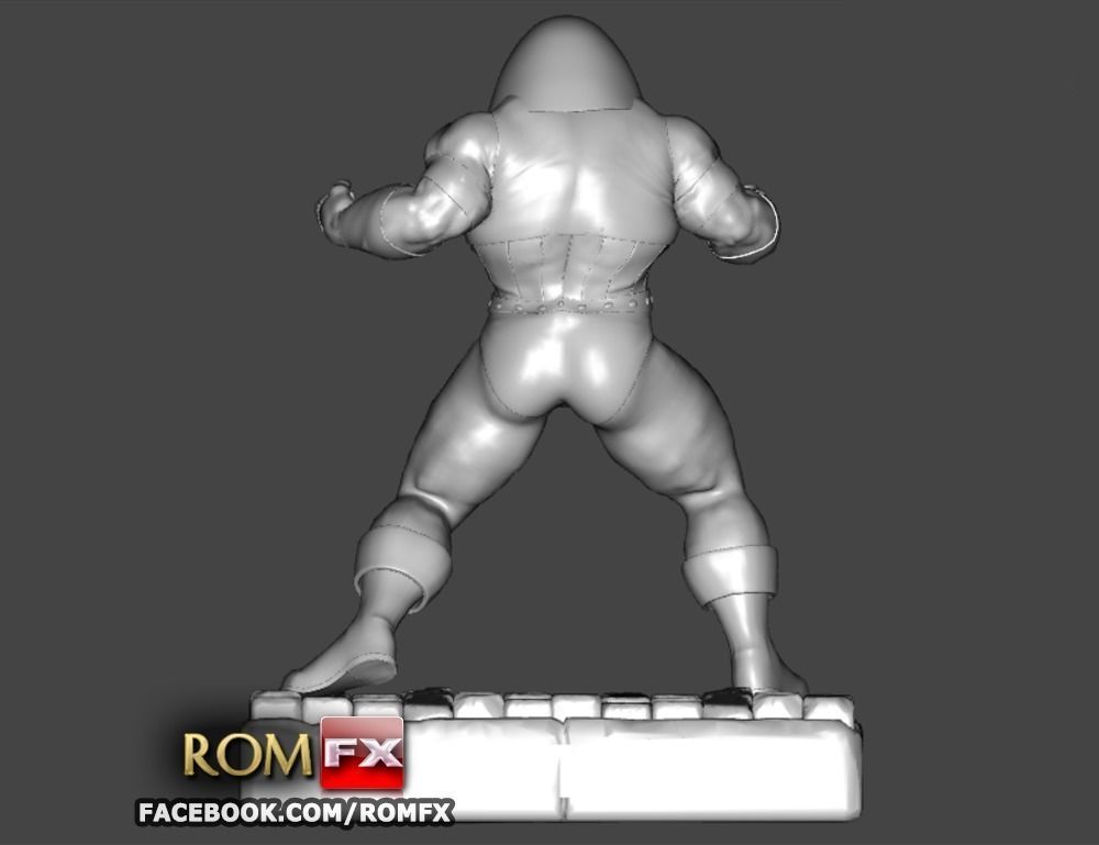 Unstoppable Colossus - Might Action Figure 3D print model_5