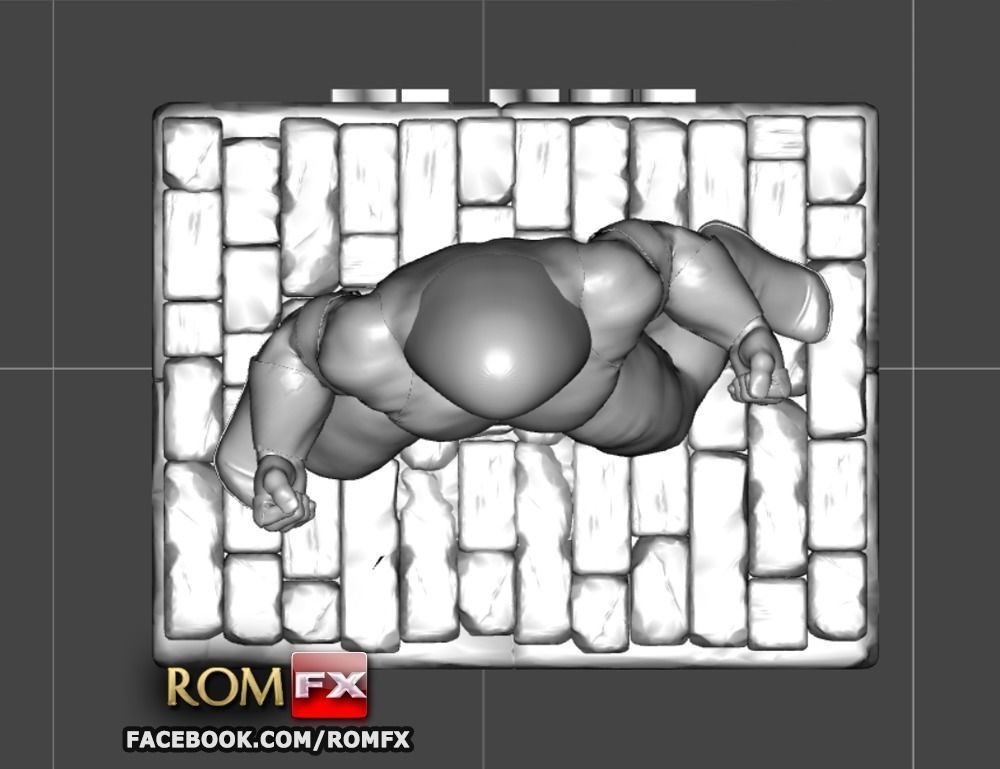 Unstoppable Colossus - Might Action Figure 3D print model_6