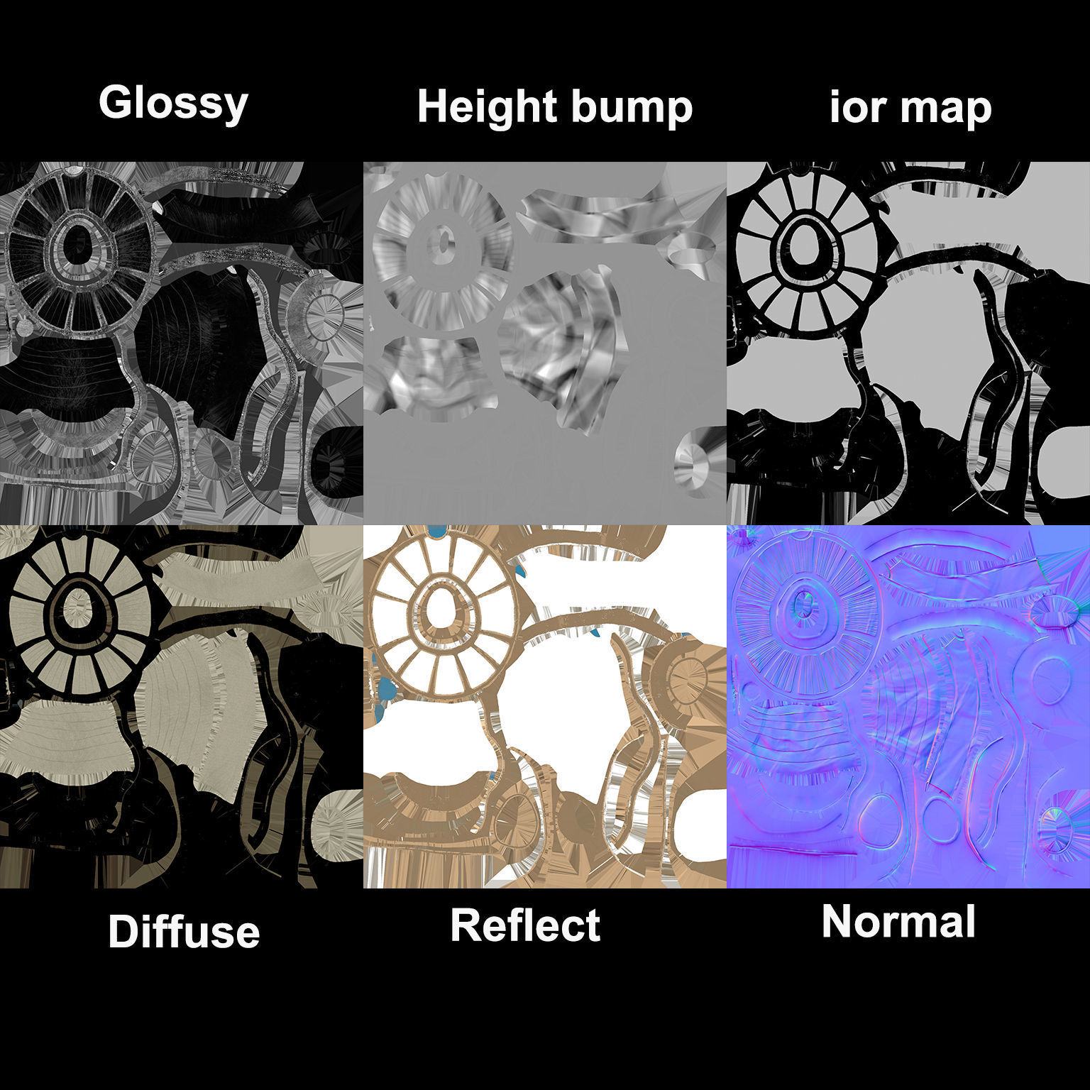 Egypt Warrior Low-poly 3D model_12