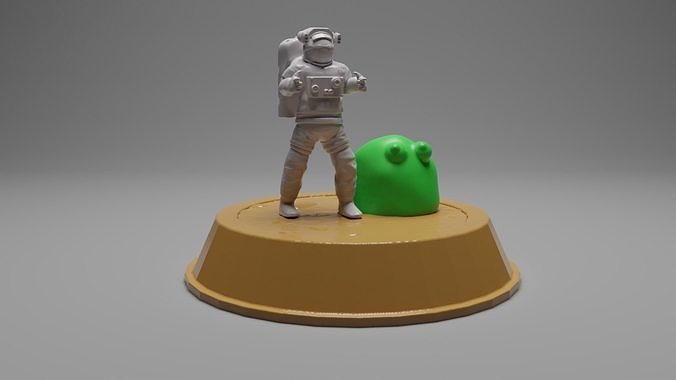 Cal and Splurt - 3D Print concept - Space Team Free 3D print model