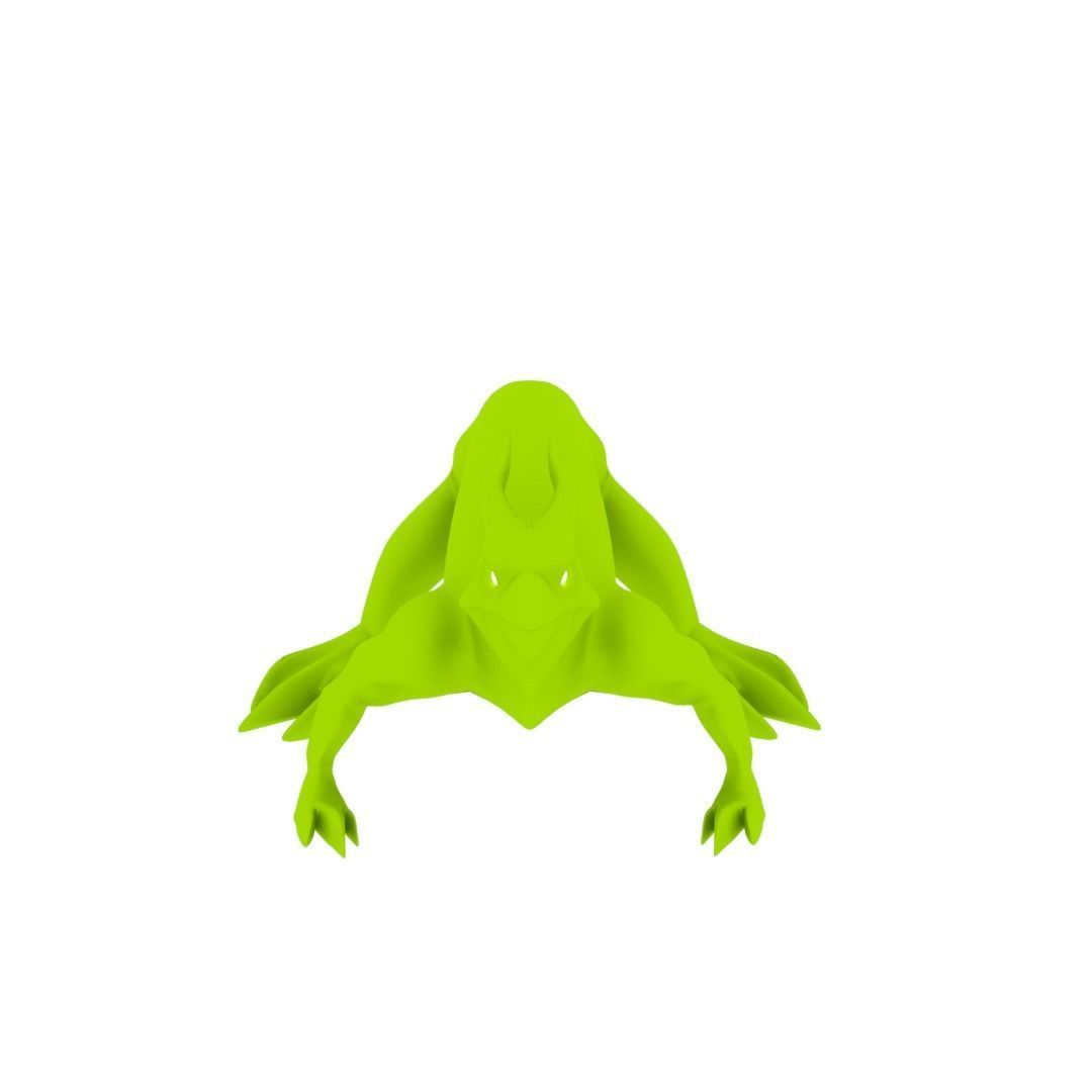 Lizard Dragon SMALL Low-poly 3D model_20