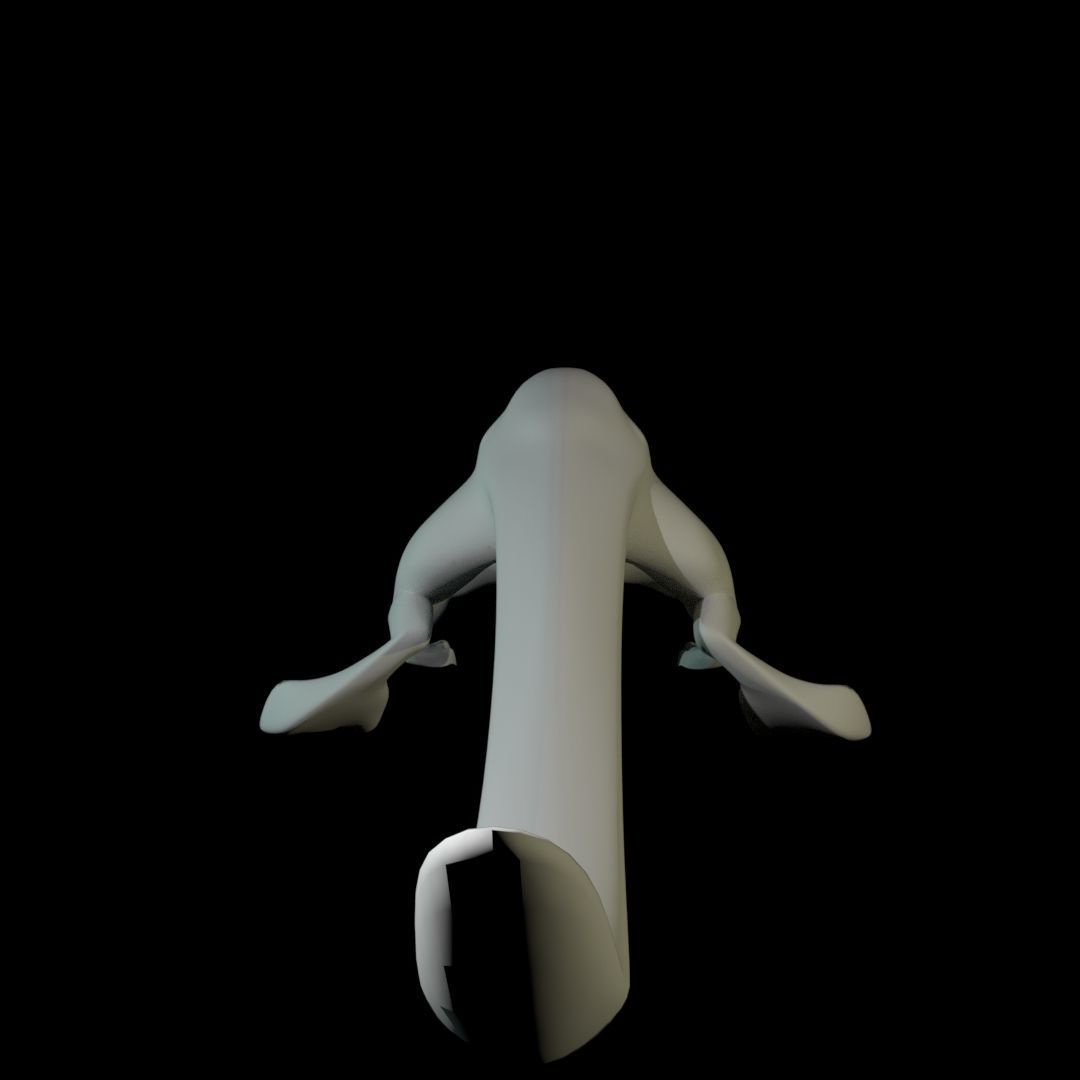 Lizard Dragon SMALL Low-poly 3D model_60