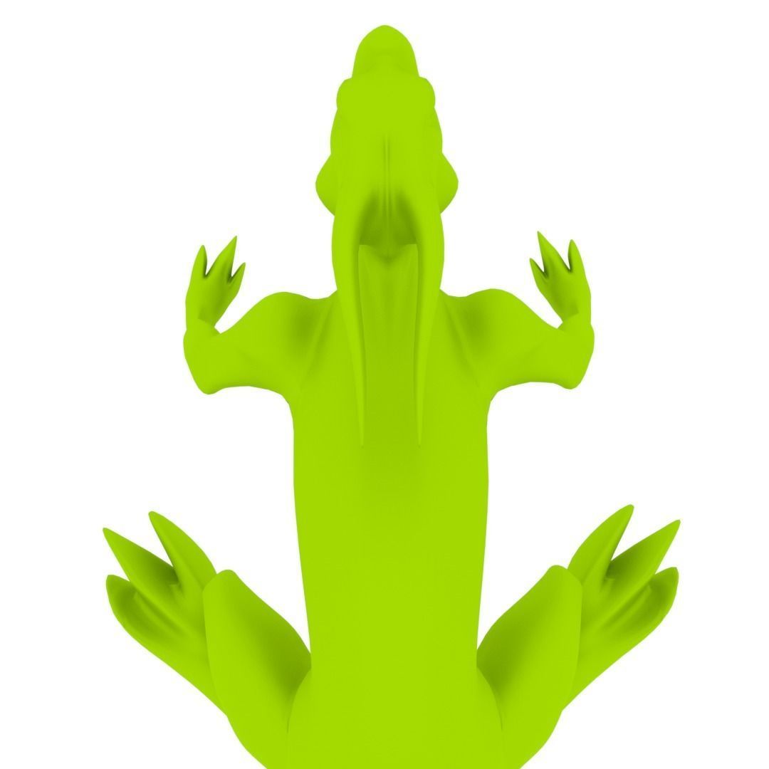 Lizard Dragon SMALL Low-poly 3D model_15