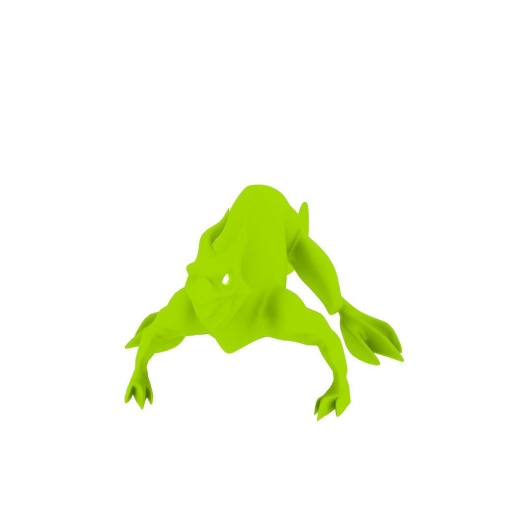 Lizard Dragon SMALL Low-poly 3D model_55