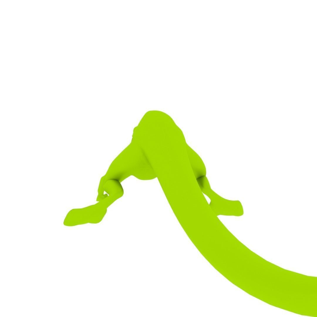 Lizard Dragon SMALL Low-poly 3D model_39