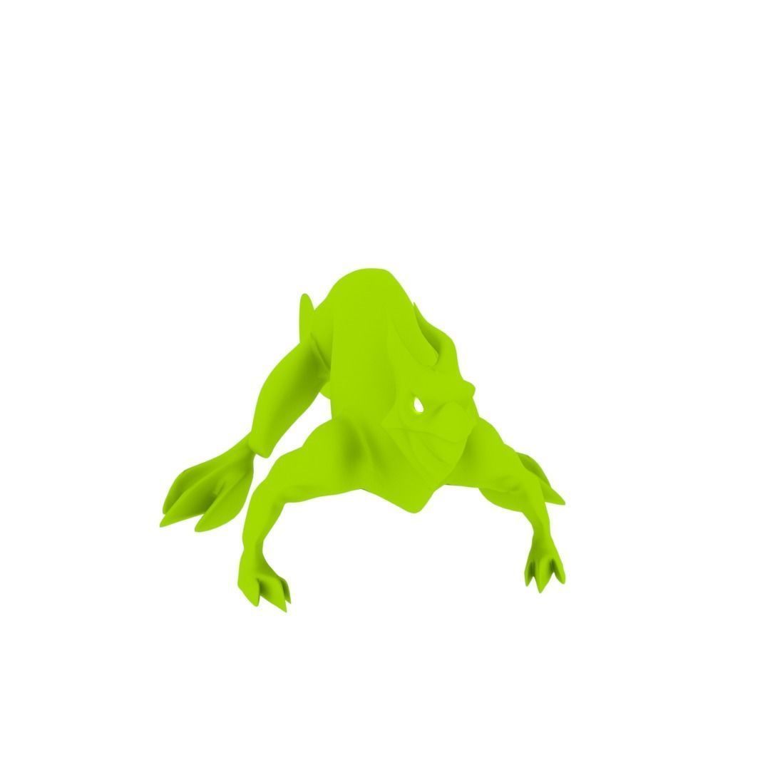 Lizard Dragon SMALL Low-poly 3D model_21