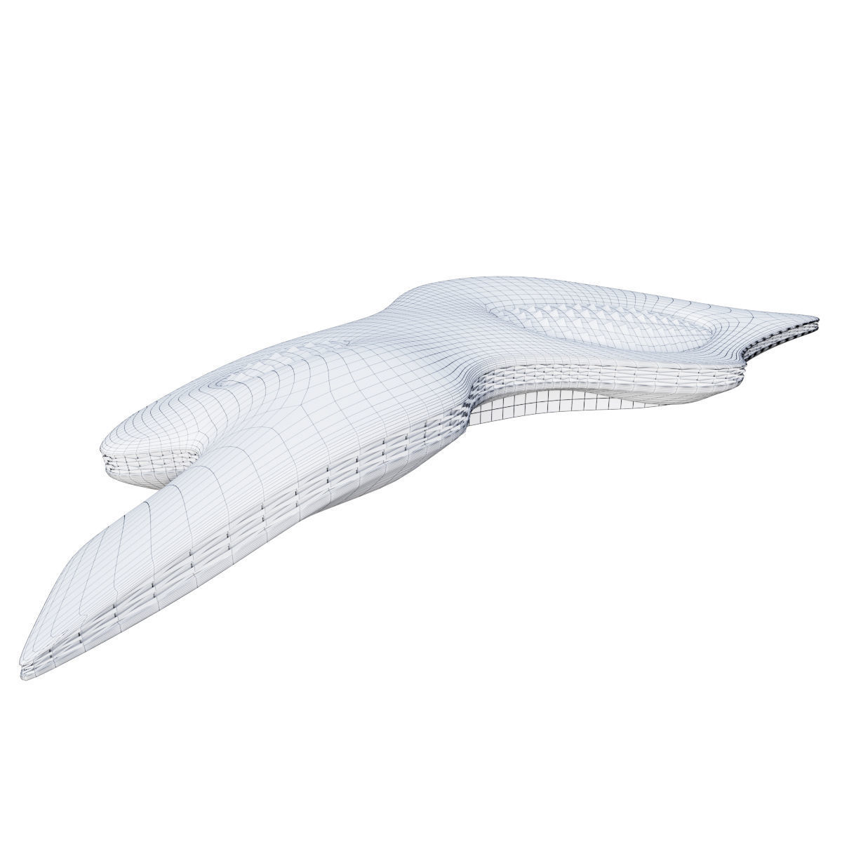 Futuristic building 8 3D model_7