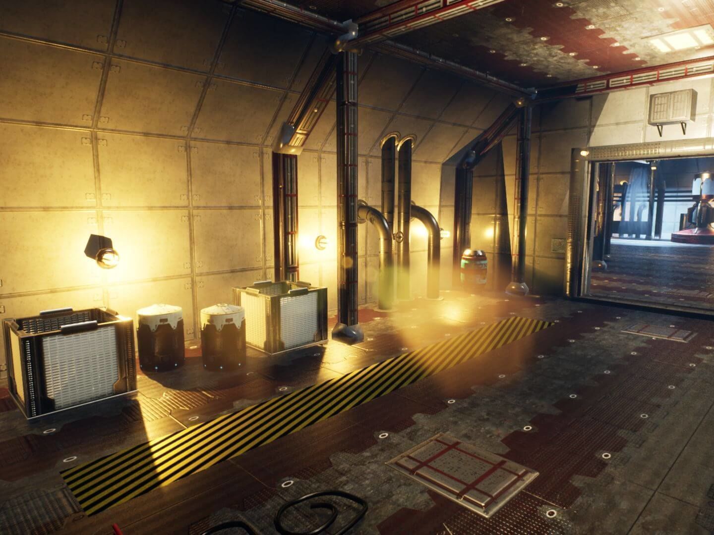 SF Base for Unreal Low-poly 3D model_6