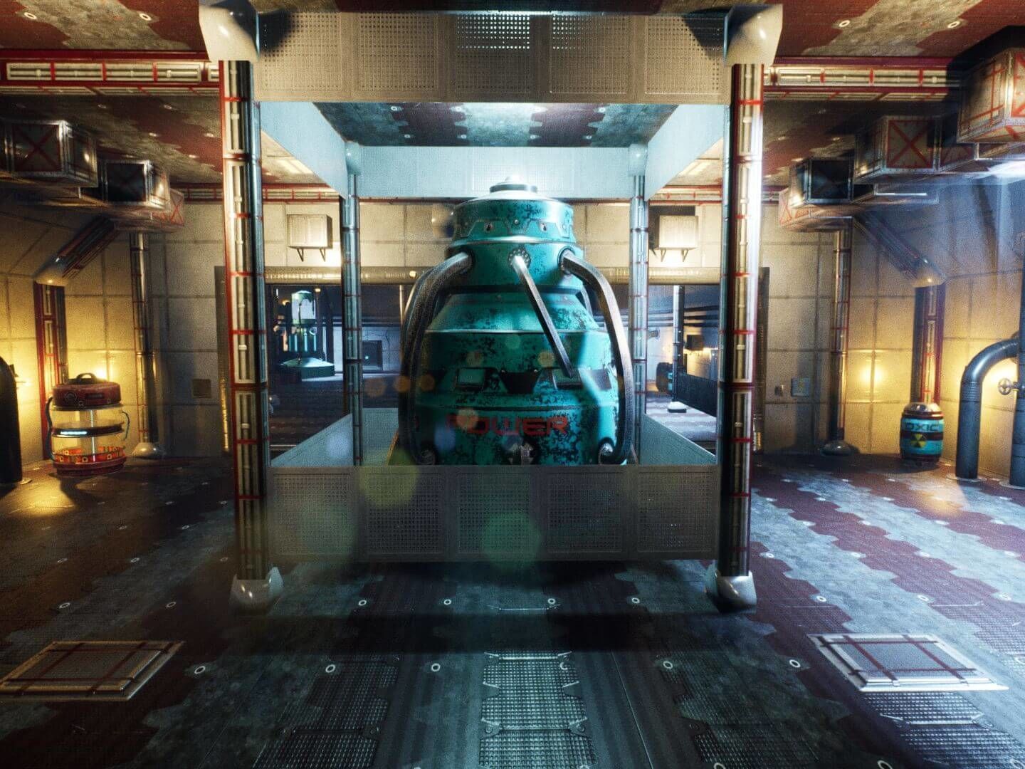 SF Base for Unreal Low-poly 3D model_13