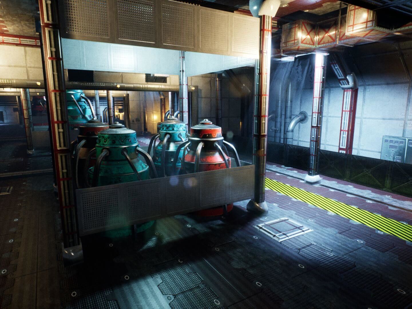 SF Base for Unreal Low-poly 3D model_12