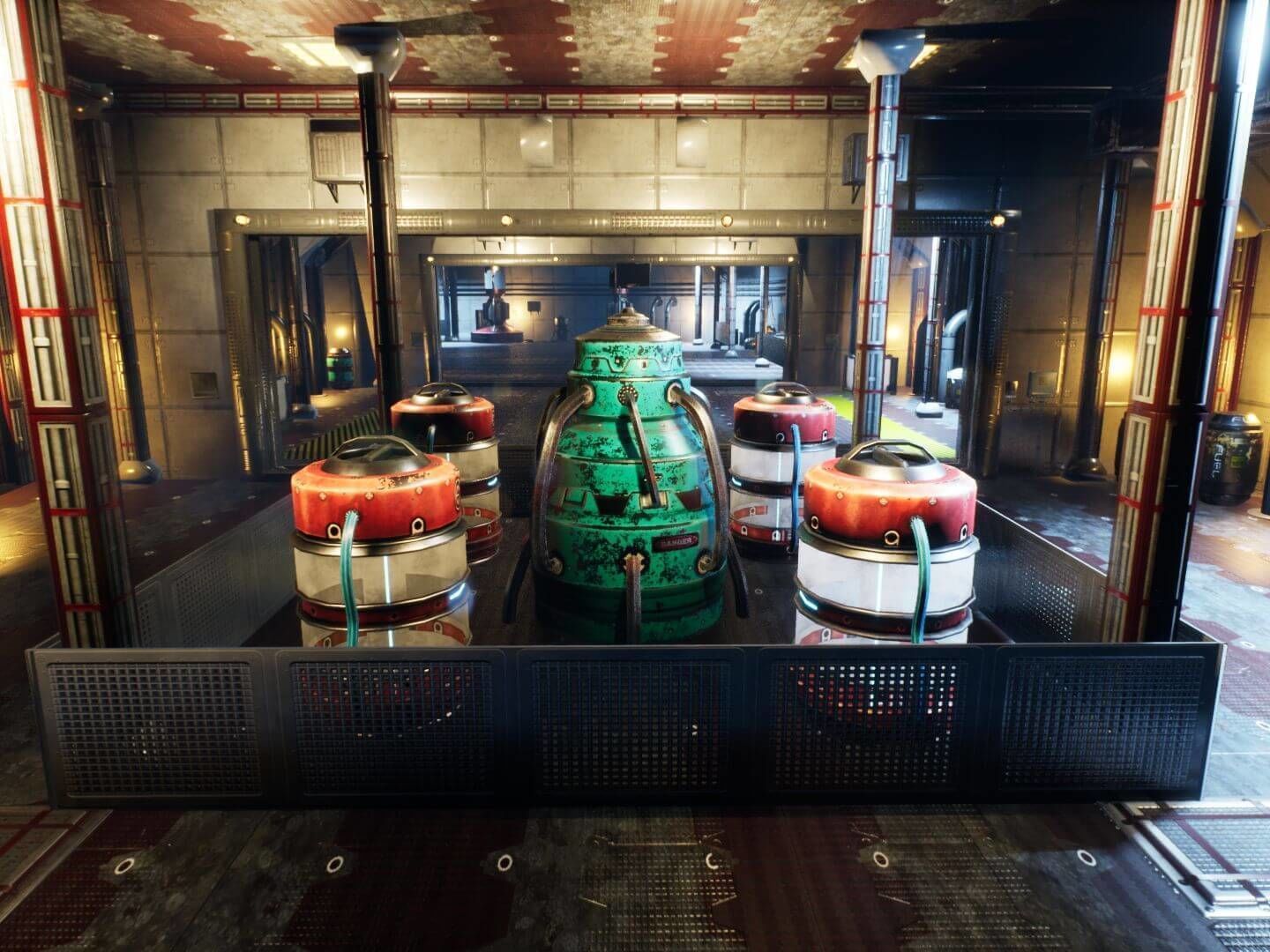 SF Base for Unreal Low-poly 3D model_3