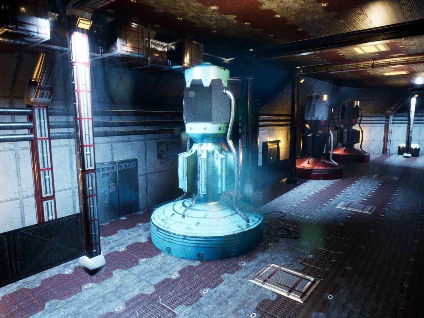 SF Base for Unreal Low-poly 3D model_11