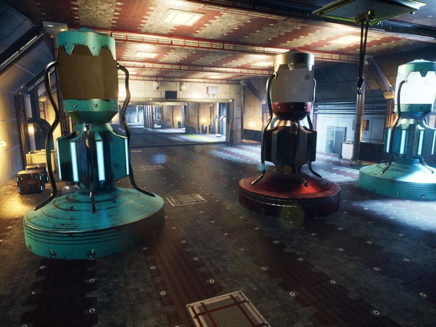 SF Base for Unreal Low-poly 3D model_15