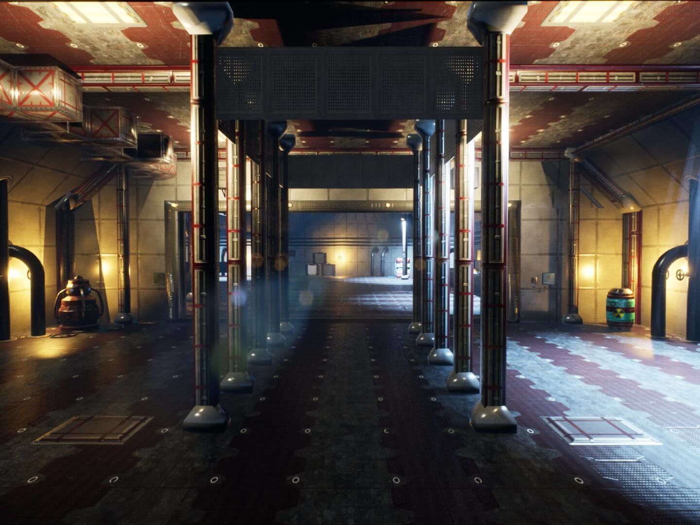 SF Base for Unreal Low-poly 3D model_22