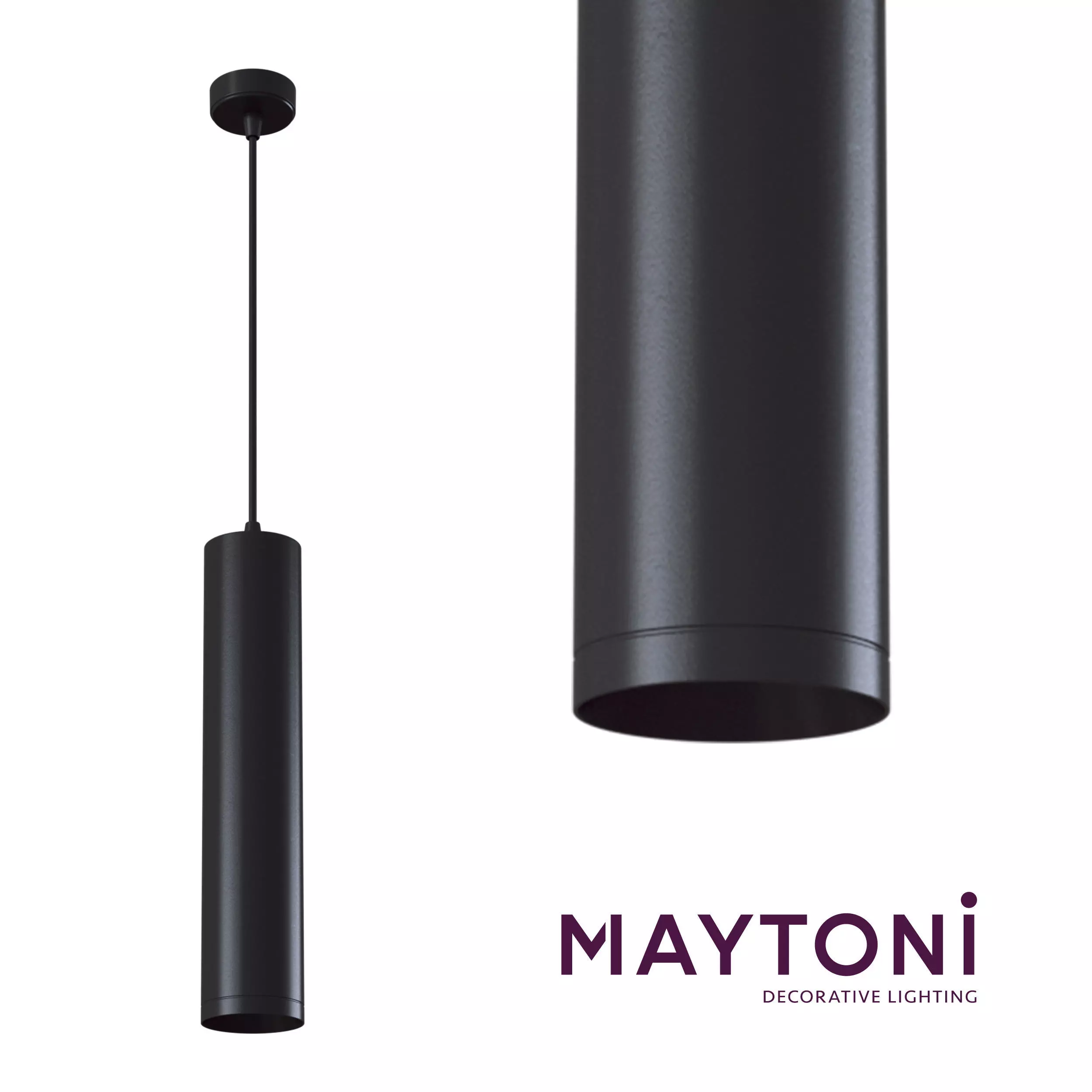 Pendant Lamp Shelby P020PL-01B Maytoni Technical Free 3D model