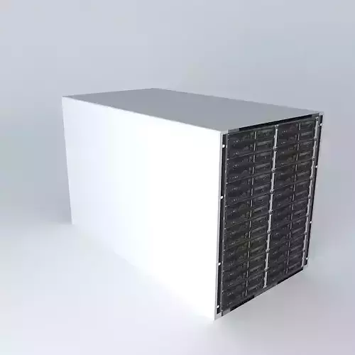 Huawei E9000 Server Hosting Platform Free 3D model