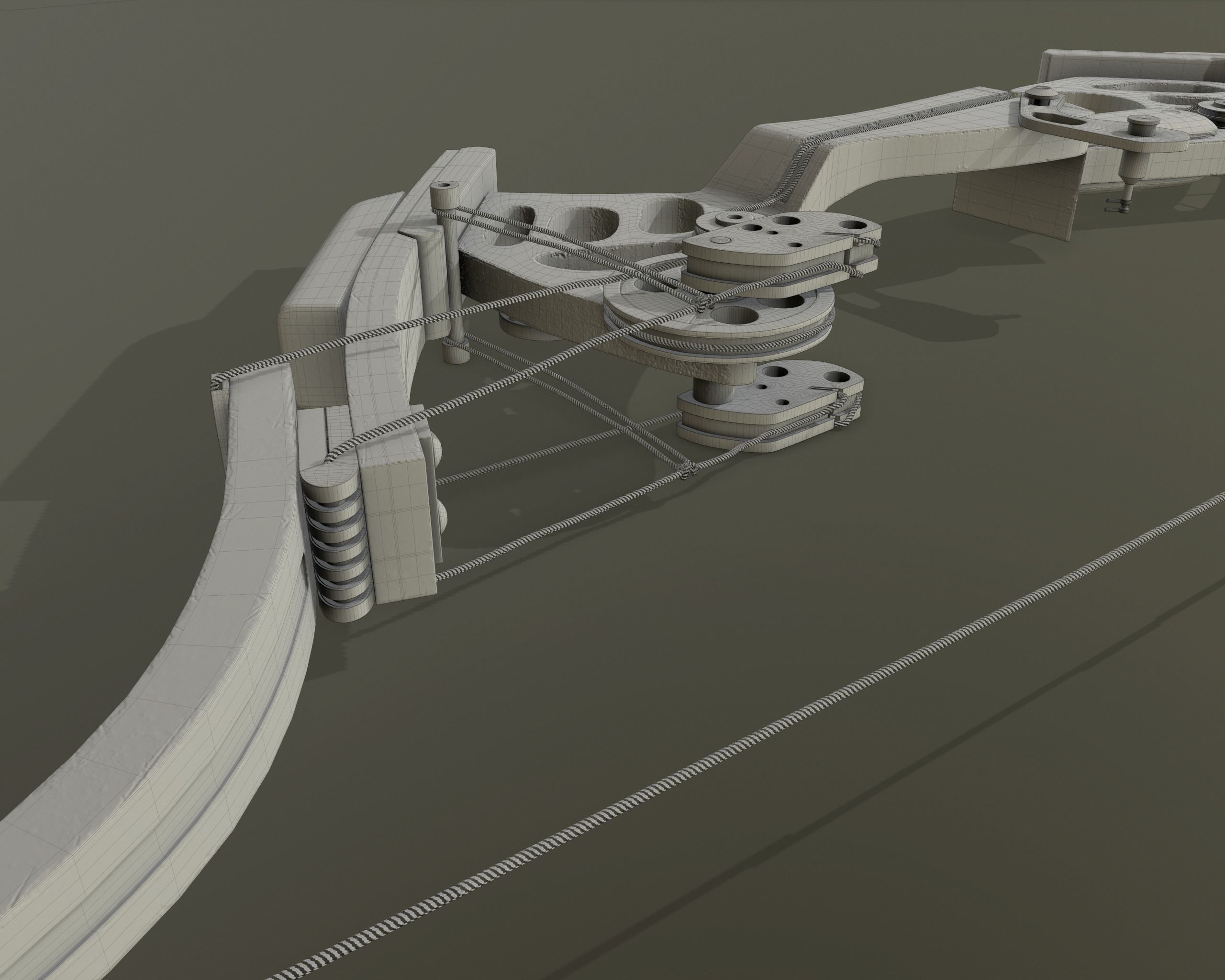 Oneida Kestrel - bow and arrow 3D model_17