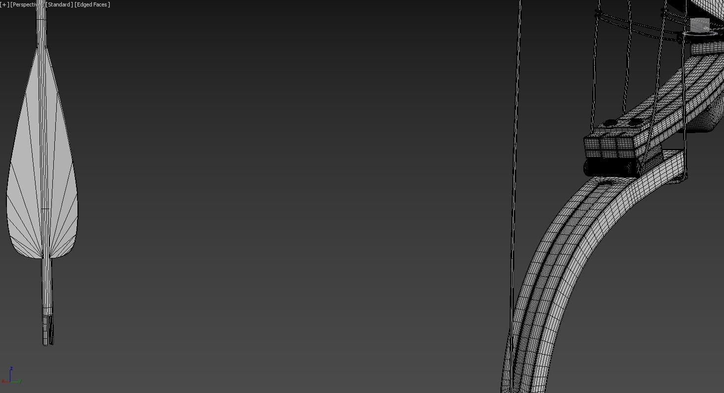 Oneida Kestrel - bow and arrow 3D model_36