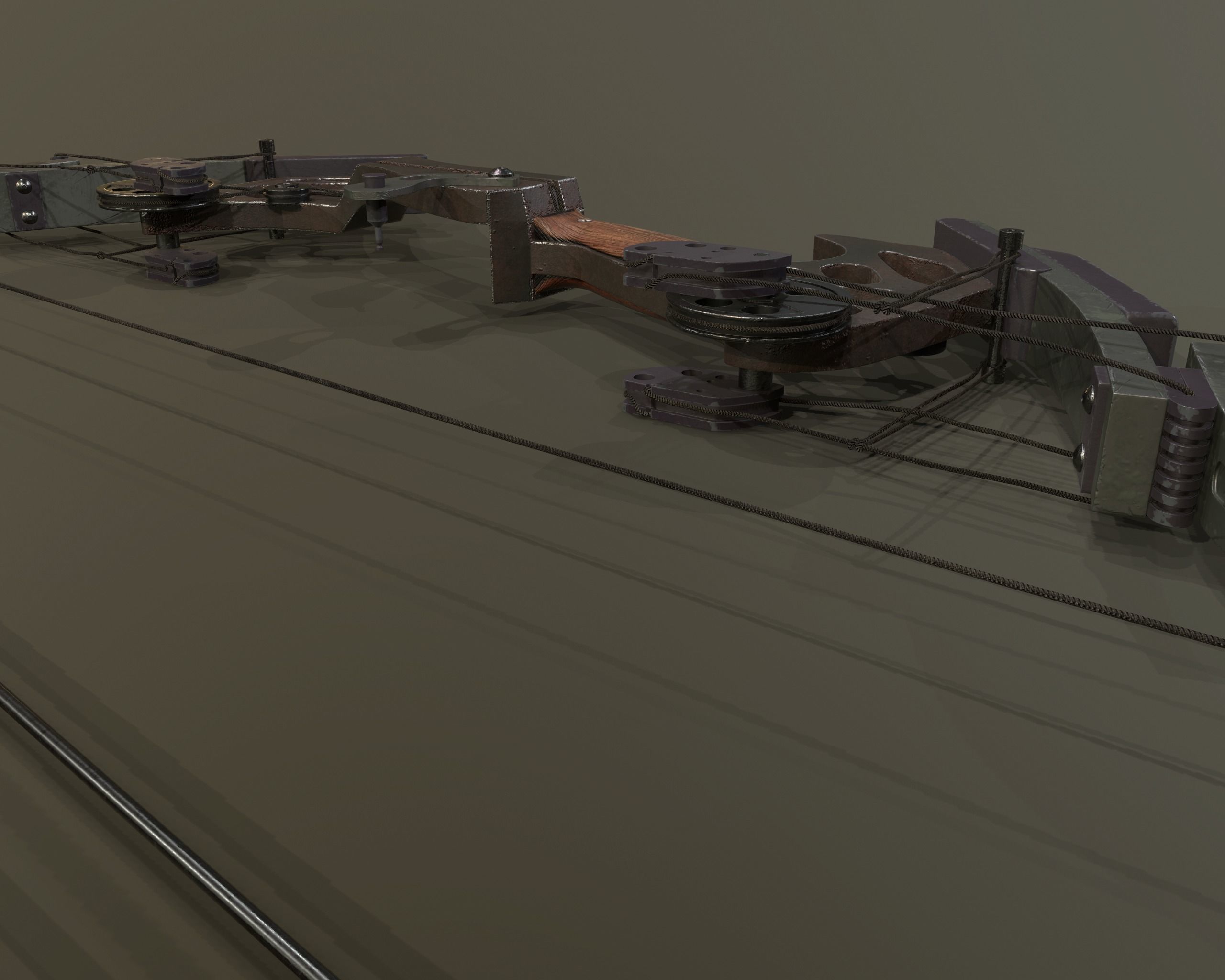 Oneida Kestrel - bow and arrow 3D model_8