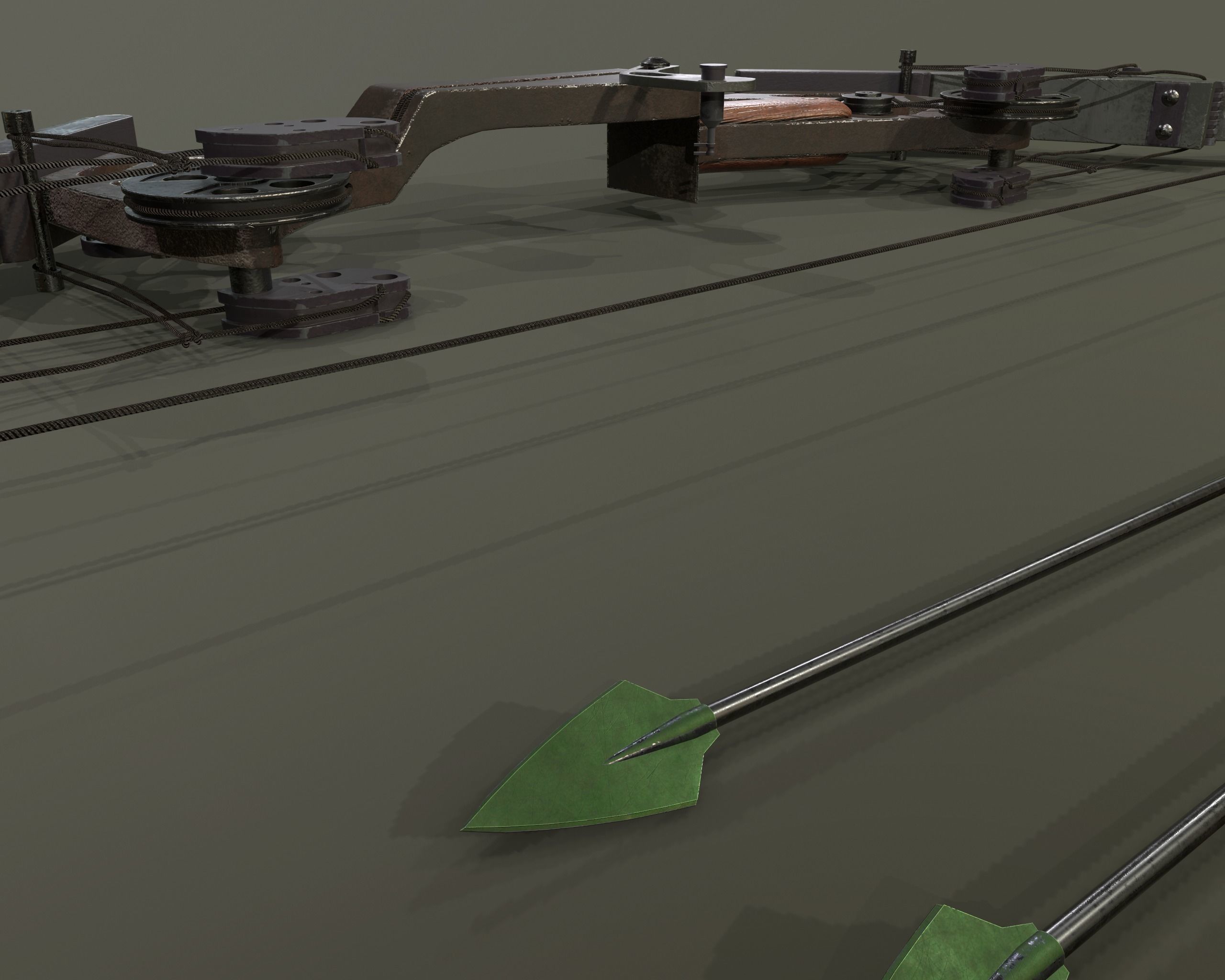 Oneida Kestrel - bow and arrow 3D model_9